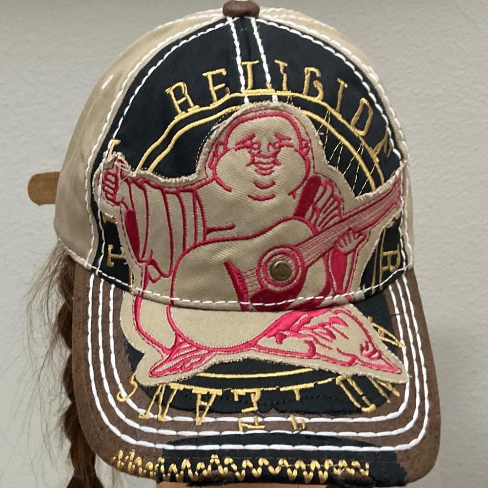 True religion Trucker hat.